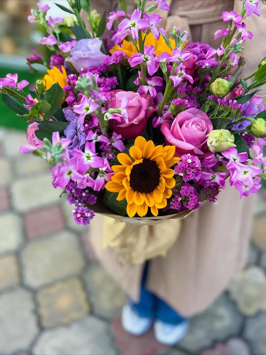 Bunch "Mix" | ծաղիկներ, ծաղկեպսակներ, բույսեր Երևան