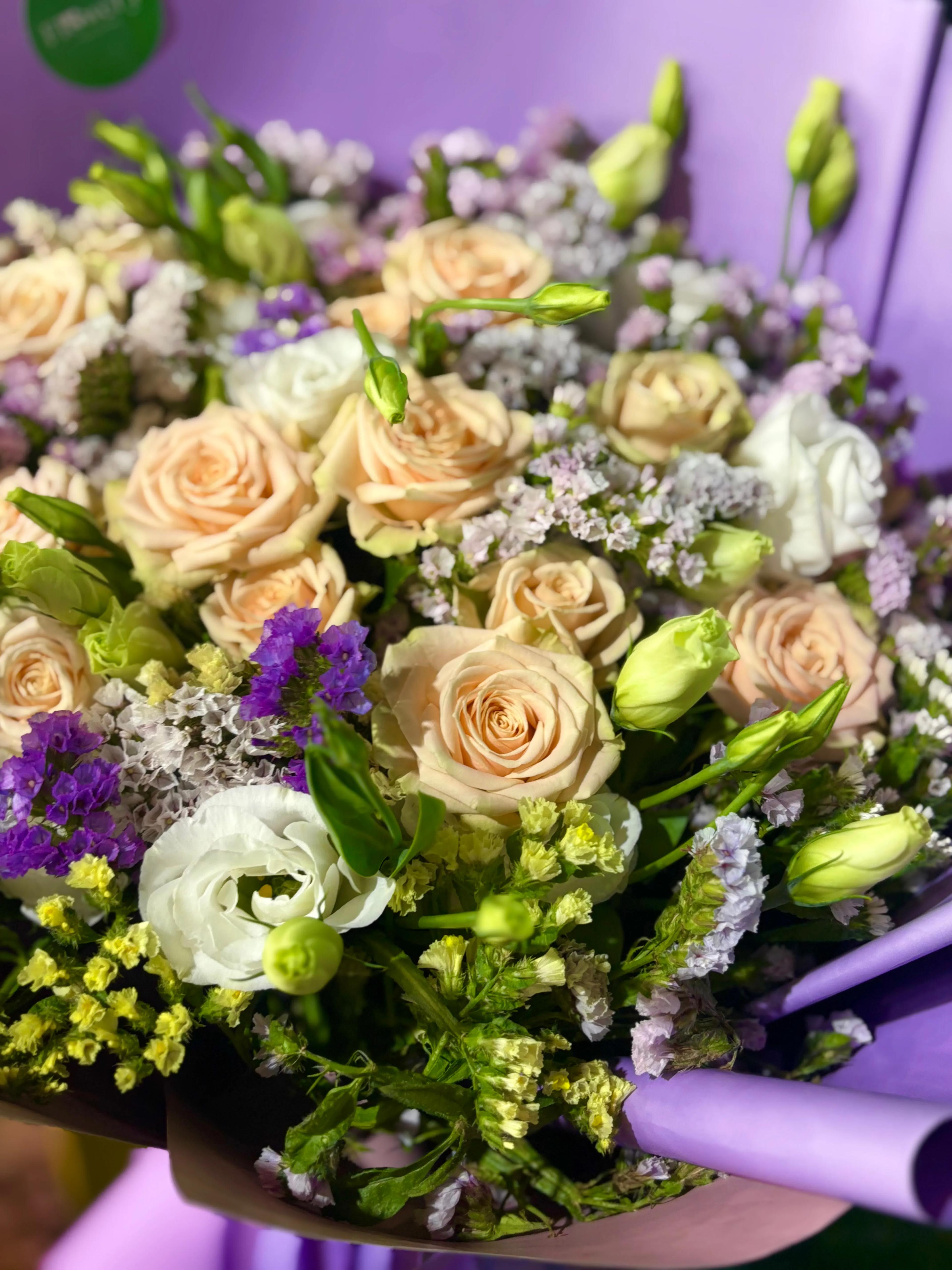 Purple bunch | ծաղիկներ, ծաղկեպսակներ, բույսեր - առաքում Երևան