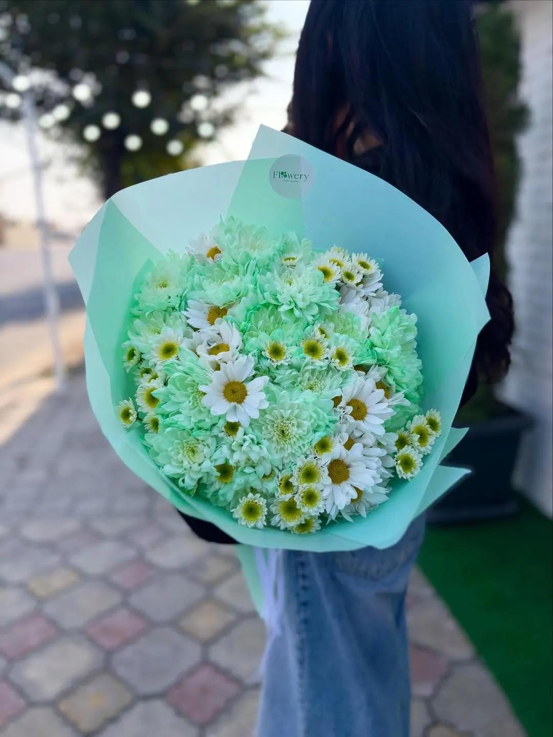 Turquoise bouquet | ծաղիկներ, ծաղկեպսակներ, բույսեր Երևան