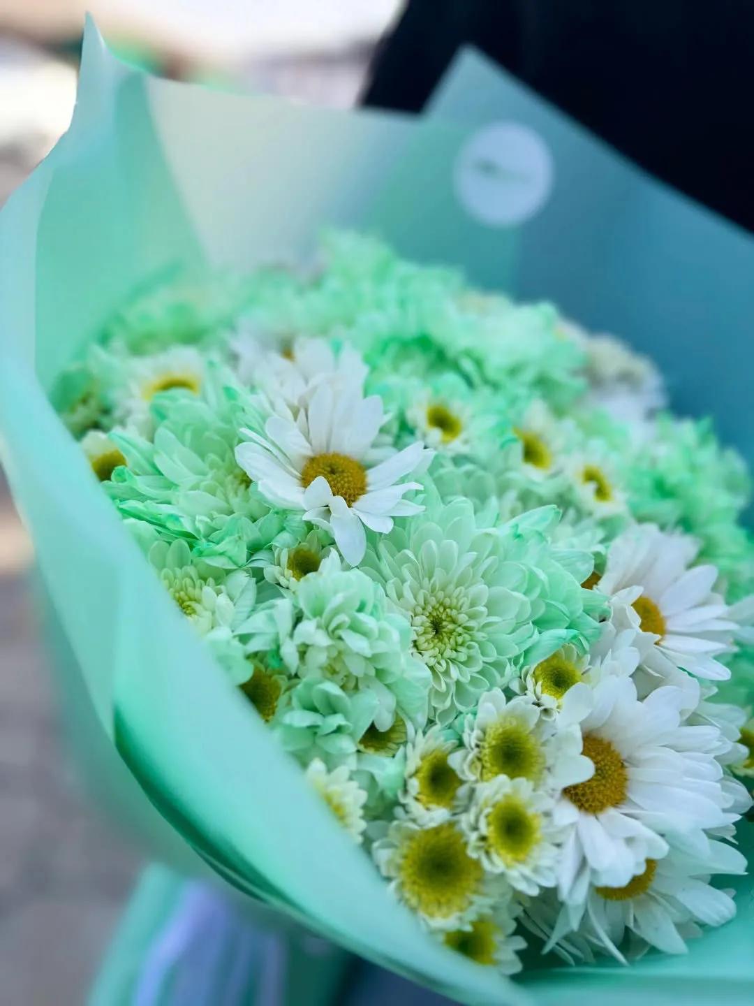 Turquoise bouquet | ծաղիկներ, ծաղկեպսակներ, բույսեր Երևան