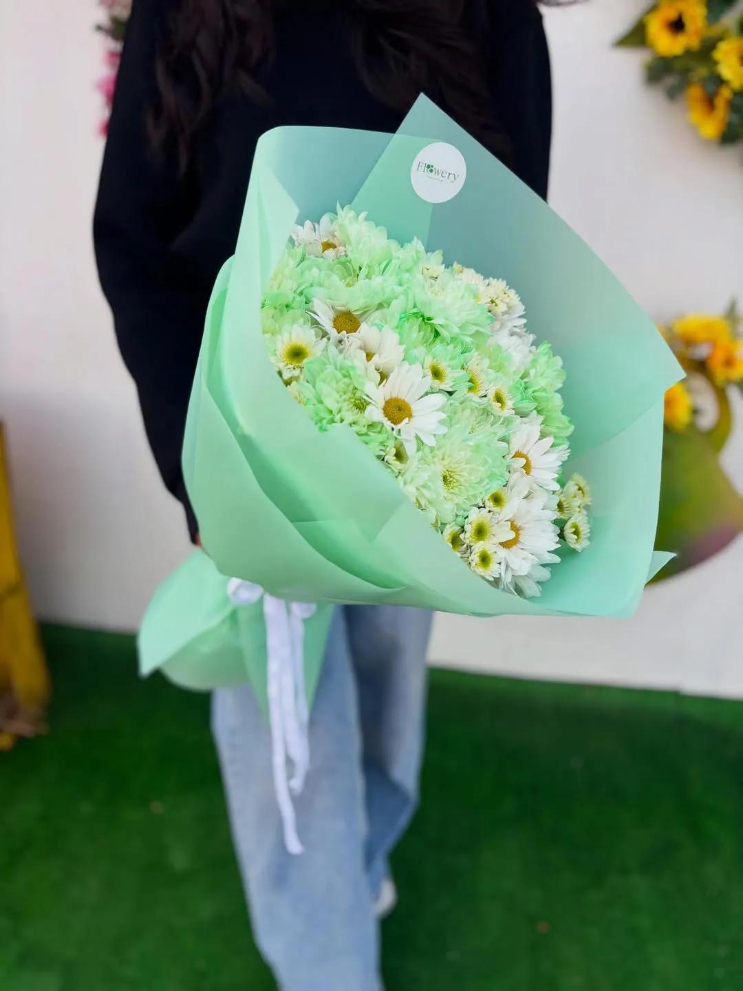 Turquoise bouquet | ծաղիկներ, ծաղկեպսակներ, բույսեր Երևան