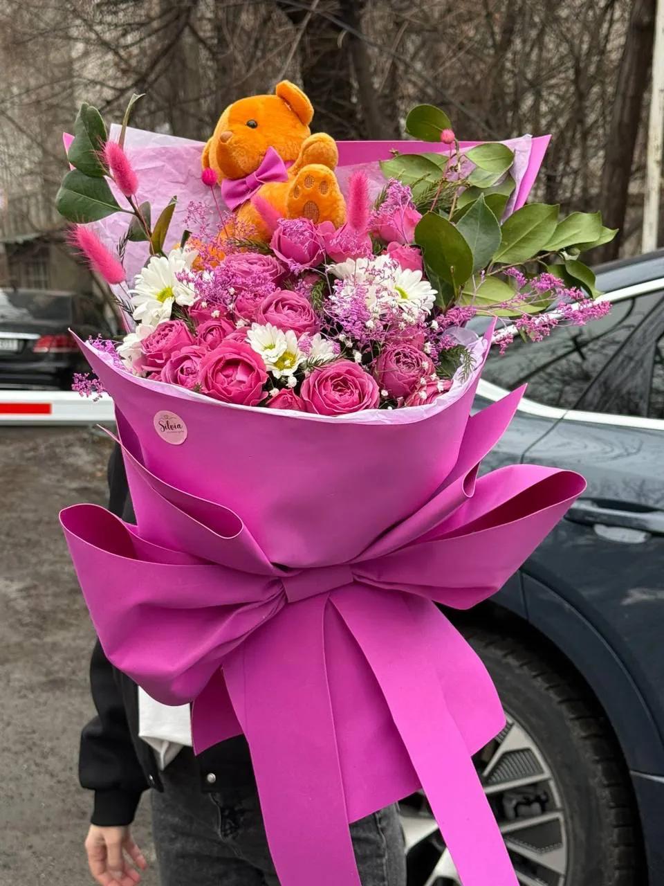 «Ռոմանտիկ» փունջ | ծաղիկներ, ծաղկեպսակներ, բույսեր Երևան