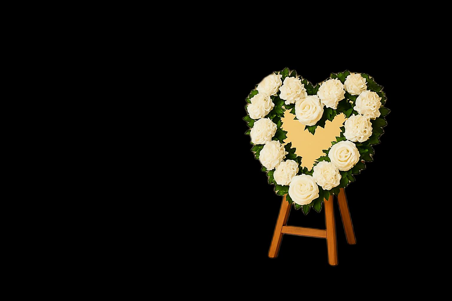 Heart-shaped Wreath ծաղիկների | ծաղկեպսակների առաքում Երևան Heart-shaped Wreath ծաղիկների | ծաղկեպսակների առաքում Երևան