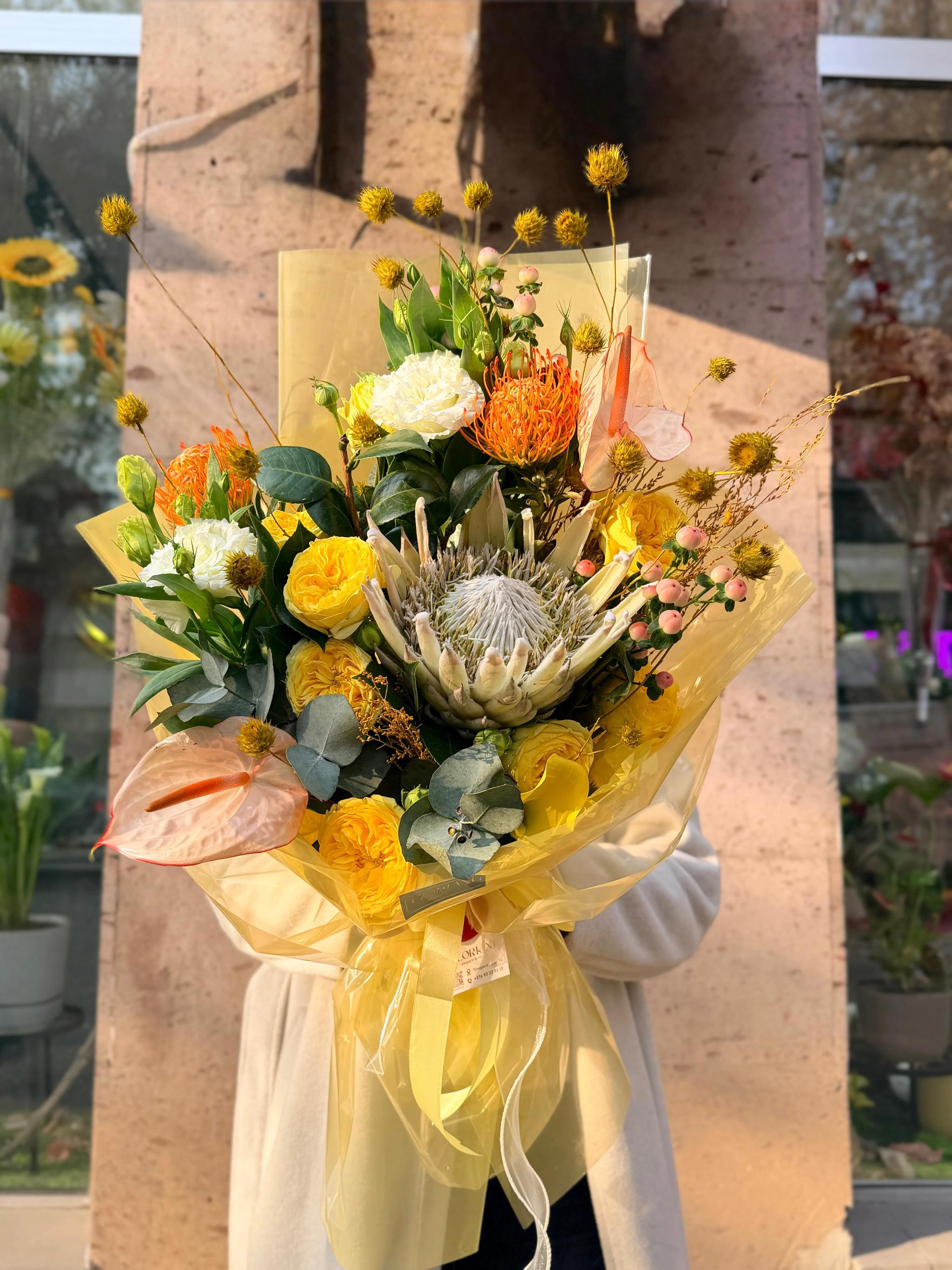 Yellow floral mix | ծաղիկներ, ծաղկեպսակներ, բույսեր Երևան Yellow floral mix | ծաղիկներ, ծաղկեպսակներ, բույսեր Երևան