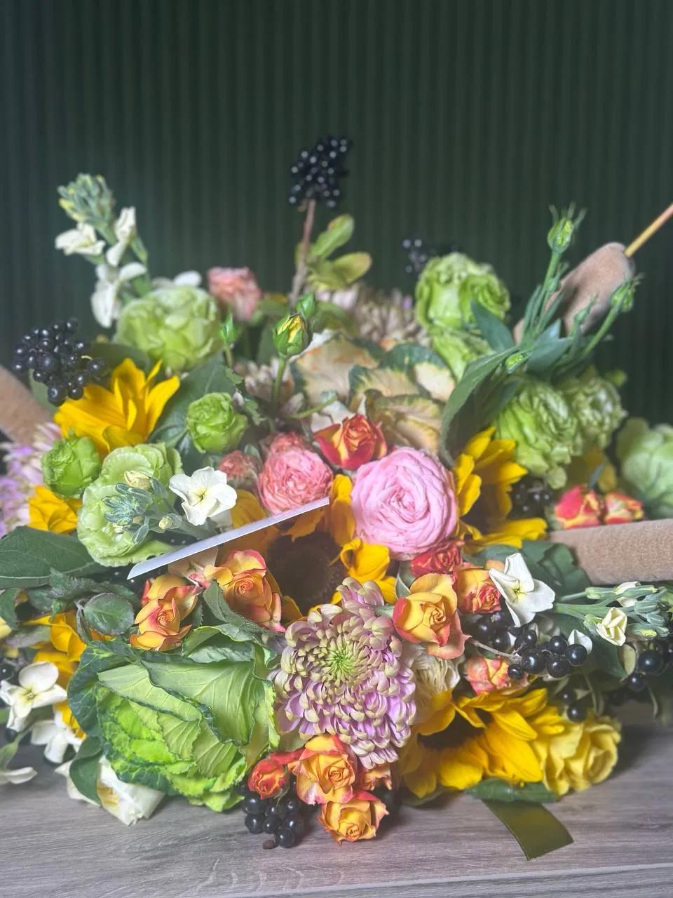 Autumn creative bunch | ծաղիկներ, ծաղկեպսակներ, բույսեր Երևան Autumn creative bunch | ծաղիկներ, ծաղկեպսակներ, բույսեր Երևան