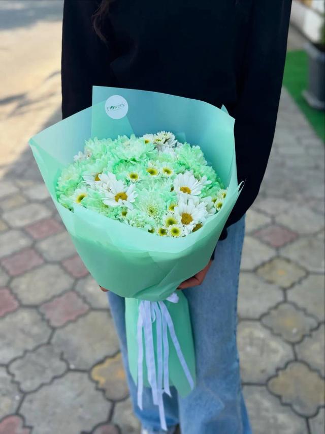 Turquoise bouquet | ծաղիկներ, ծաղկեպսակներ, բույսեր - առաքում Երևան Turquoise bouquet | ծաղիկներ, ծաղկեպսակներ, բույսեր - առաքում Երևան
