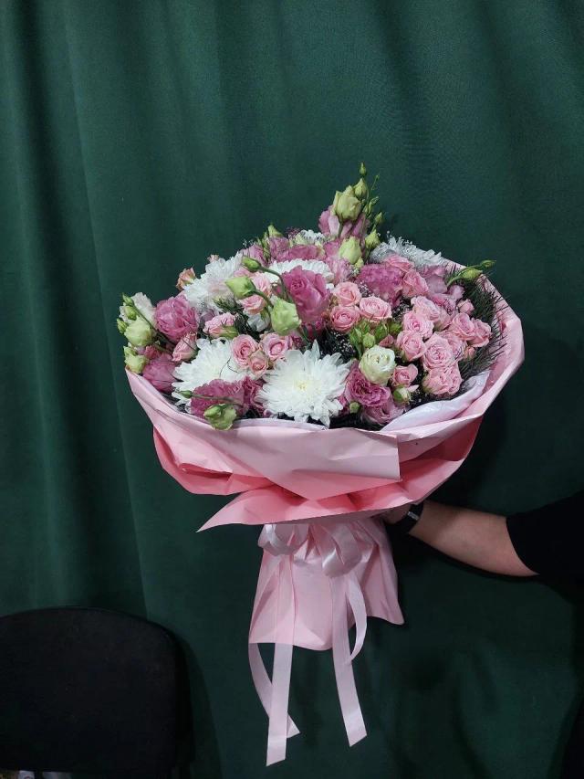Pink bouquet | ծաղիկներ, ծաղկեպսակներ, բույսեր - առաքում Երևան Pink bouquet | ծաղիկներ, ծաղկեպսակներ, բույսեր - առաքում Երևան